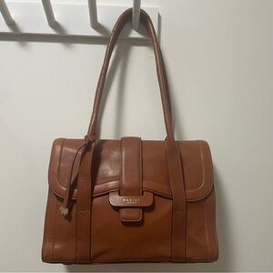Tan Leather Shoulder Bag